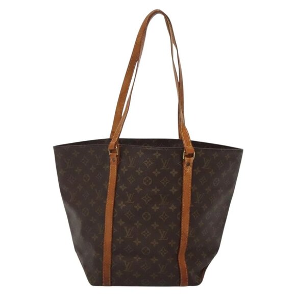 LOUIS VUITTON Monogram Sac Shopping Tote Bag M51108 LV Auth 132931 - Picture 12 of 16